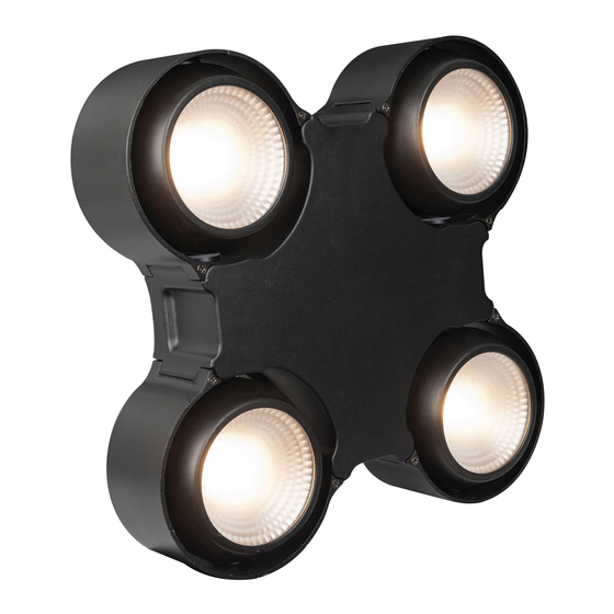 SHOWTEC Stage Blinder 4 LED Manuel D'utilisateur