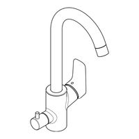 Hansgrohe Cento L 1jet 14841000 Mode D'emploi / Instructions De Montage