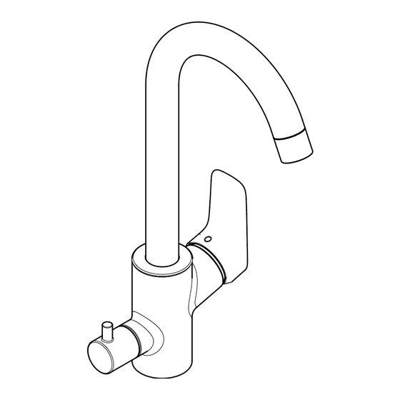 Hansgrohe MyCube L 1jet 13820000 Mode D'emploi / Instructions De Montage