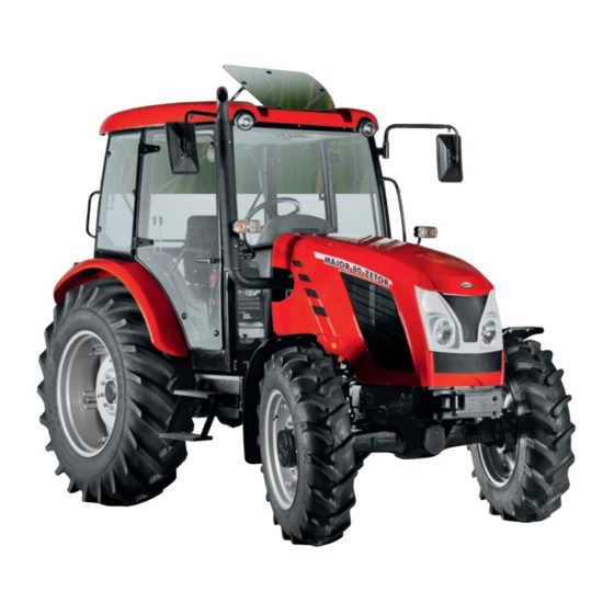 Zetor Major 60 Guide D'utilisation Et D'entretien