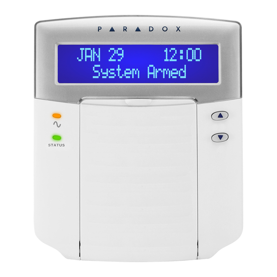 Paradox K641+ Guide D'installation Rapide