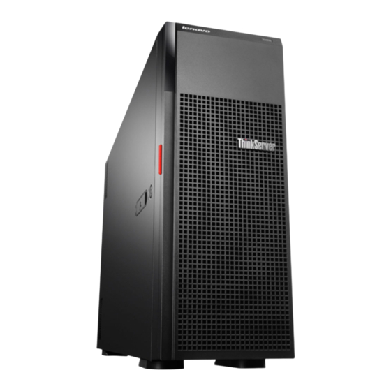 Lenovo ThinkServer TD350 70DG Guide D'utilisation Et De Maintenance