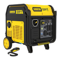 Champion Global Power Equipment 201420 Guide De Démarrage Rapide