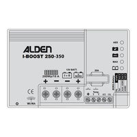 ALDEN I-BOOST 250-350 Guide D'installation Et D'utilisation