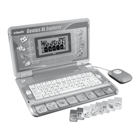 VTech Genius XL Explorer Manuel D'utilisation