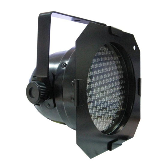 SHOWTEC LED Par 56 Short DMX Mode D'emploi