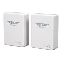 Trendnet TPL-401E Guide D'installation Rapide