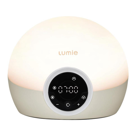 Lumie bodyclock spark 100 Mode D'emploi