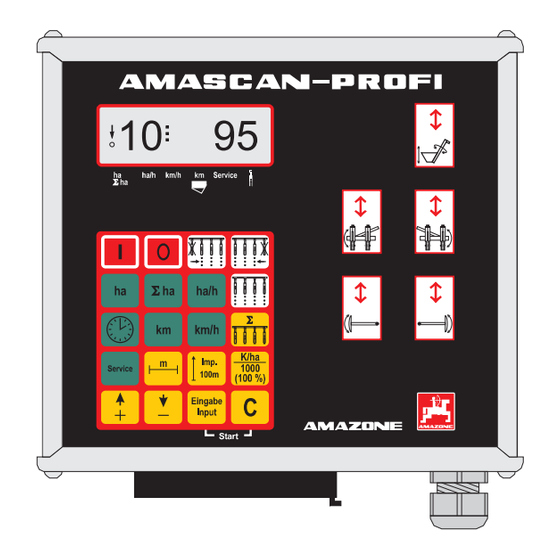 Amazone AMASCAN-PROFI Notice D'utilisation