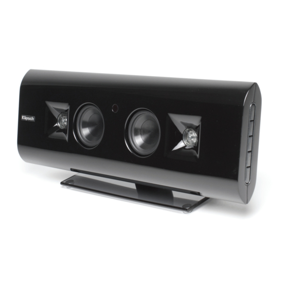 Klipsch Gallery G-17 Air Mode D'emploi