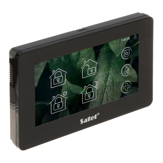 Satel INT-TSH2 Notice Utilisateur