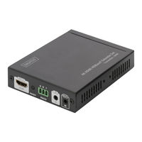 Digitus HDBaseT DS-55504 Mode D'emploi