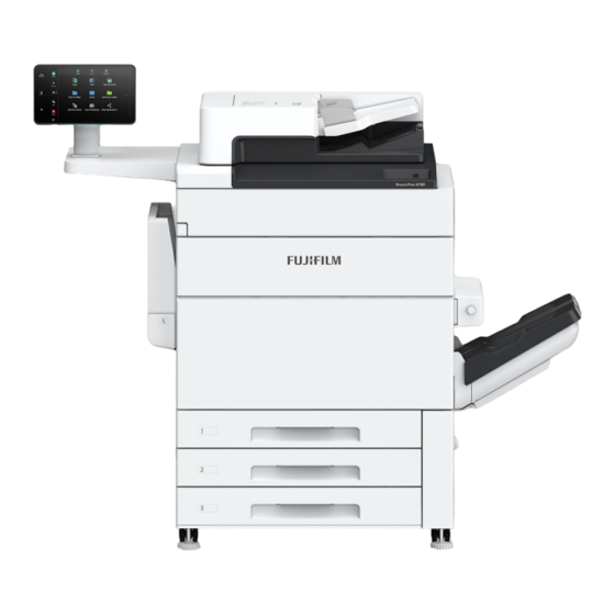 FujiFilm Revoria Press SC180 Manuel De L'utilisateur