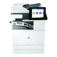 HP LaserJet Managed MFP E72430 Guide De L'utilisateur