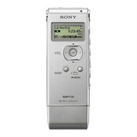 Sony ICD-UX71 Mode D'emploi