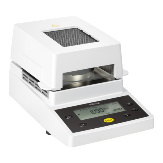 Sartorius MA35 Manuels