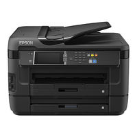 Epson WORKFORCE WF-7620DTWF Guide Rapide