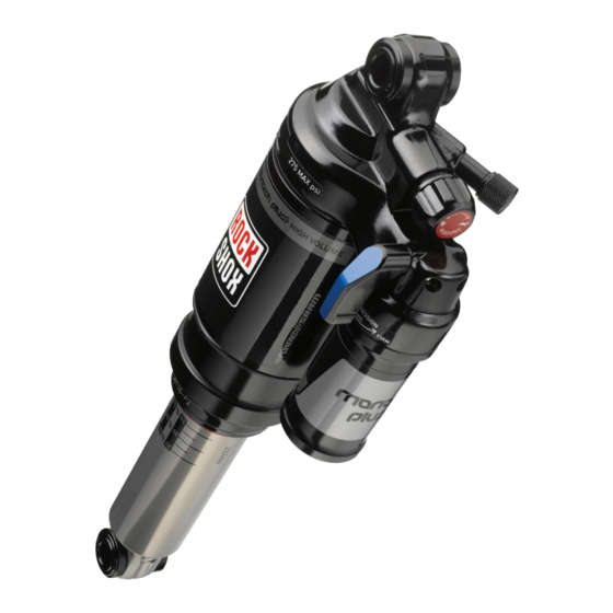 RockShox Monarch Plus RC3/R Manuel D'entretien