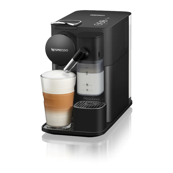 DeLonghi Nespresso MY MACHINE LATTISSIMA ONE EN500W Mode D'emploi