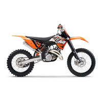 KTM 144 SX 2008 Manuel D'utilisation