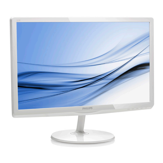 Philips 227E6 Manuel D'utilisation