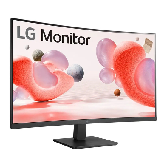 LG 32MR50C-B.AEUQ Mode D'emploi