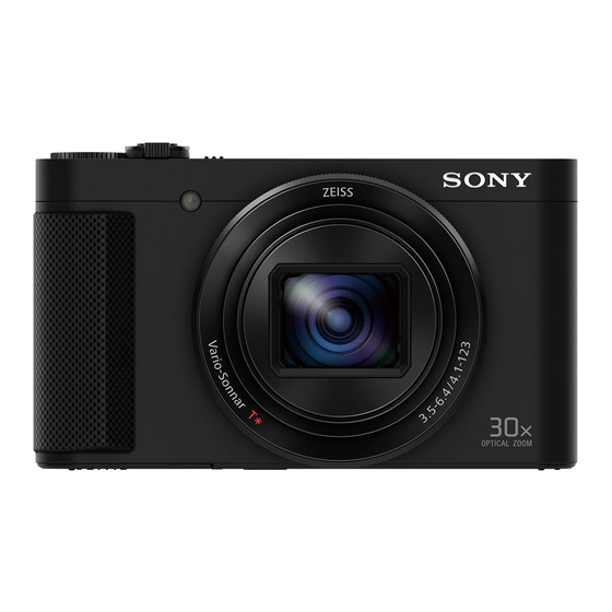 Sony Cyber-shot DSC-HX90V Mode D'emploi