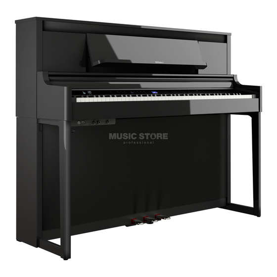 Roland LX-6 Mode D'emploi