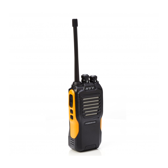 Hytera POWER446 Mode D'emploi
