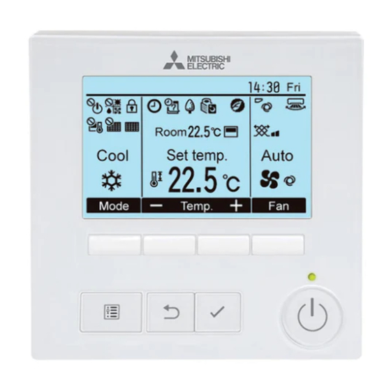Mitsubishi Electric PAR-41MAAB Manuel D'utilisation