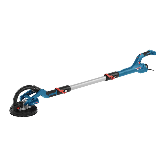 Bosch GTR Professional 550 Notice Originale