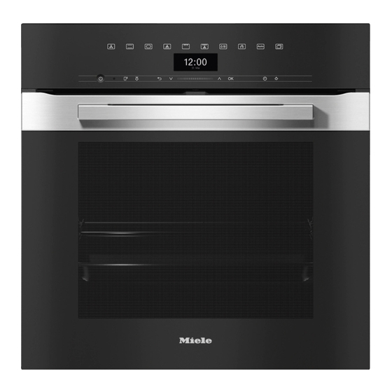 Miele H 7460-60 BP Mode D'emploi Et Instructions De Montage