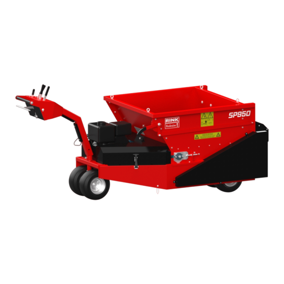 Redexim SP950 Manuels