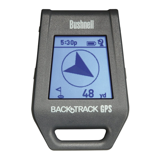 Bushnell BACK TRACK POINT 5 Guide De Démarrage Rapide