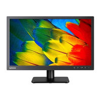 Lenovo ThinkVision E21-10 Guide De L'utilisateur