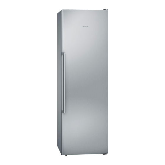 Siemens GS36NAIEP Notice D'utilisation