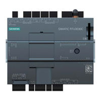 Siemens SIMATIC RTU3030C Instructions De Service