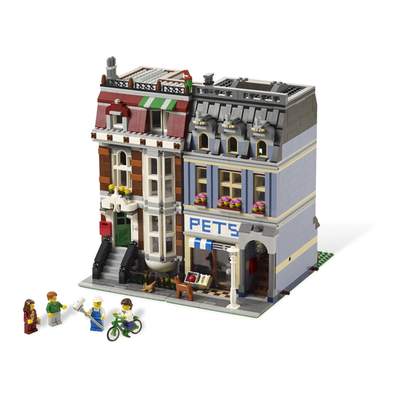 LEGO Pet Shop Instructions De Montage