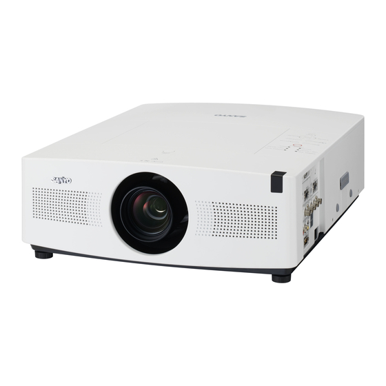 Sanyo PLC-WTC500AL Mode D'emploi