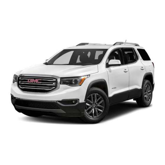 GMC Acadia 2019 Guide Du Propriétaire