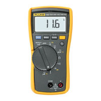 Fluke 116 Mode D'emploi