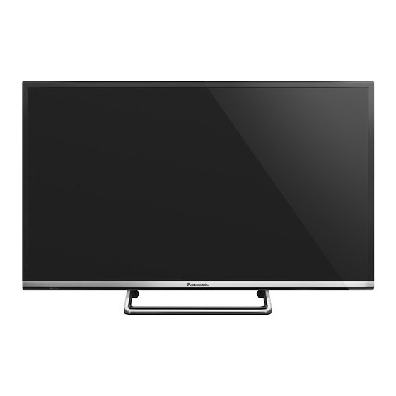 Panasonic VIERA TX-32CSF607 Mode D'emploi