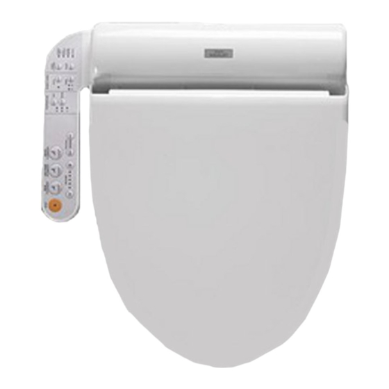 Toto Washlet B100 Guide D'installation