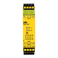 Pilz PZE X4VP Manuel D'utilisation