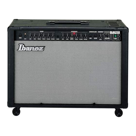 Ibanez Tone Blaster 100R Mode D'emploi