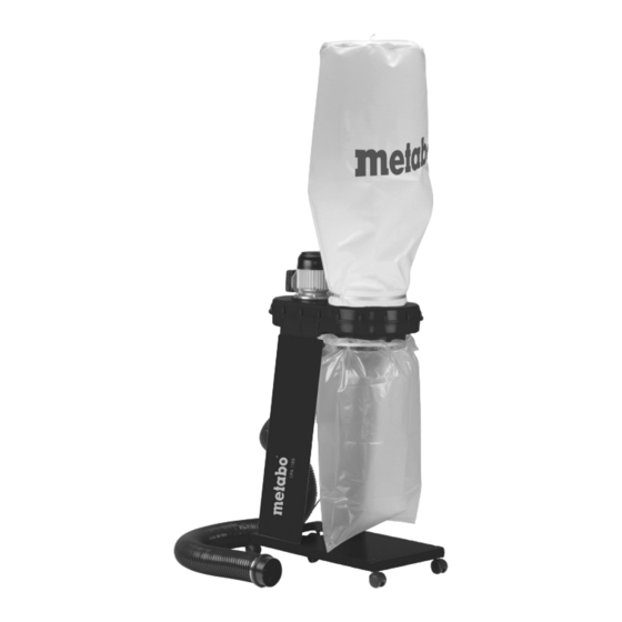 Metabo SPA 1200 Instructions D'utilisation Originales