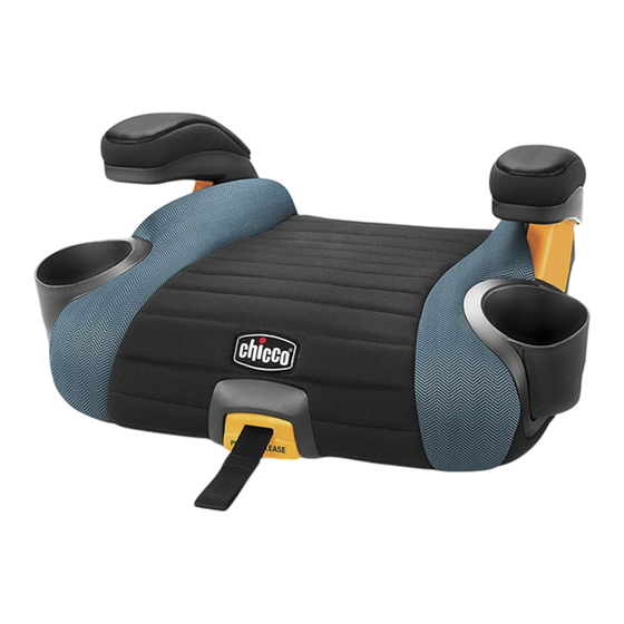 Chicco GoFit Plus Mode D'emploi