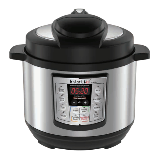 InstantPot LUX Série Mode D'emploi