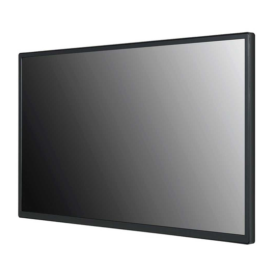 LG 32SM5J Manuel D'utilisation
