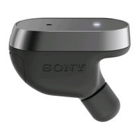 Sony XEA10 Guide De L'utilisateur